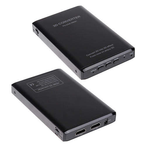 1080p HDMI 2D to 3D Switcher Converter Signal Video Converter Box Black