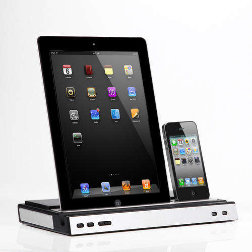 Multi-Function Charger Speaker Stand Dock Holder For Apple iPhone 4 4S 3G iPad 2 C1487