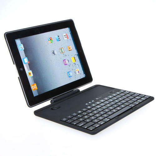 Wireless Bluetooth Keyboard Rotating Case Cover Stand for New ipad 2/3