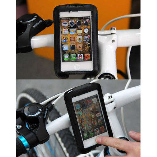 Cycling Bicycle Bike Protective Handlebar Bag Pouch for iPhone HTC Mobile Phone H8286