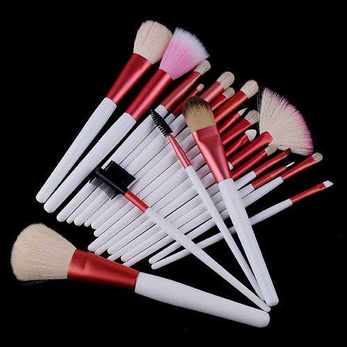 20 Pcs Brush Professional Makeup Cosmetic Brush set Kit Case h4451
