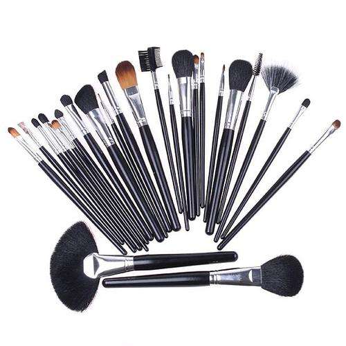 24 Pcs Brush Professional Makeup Cosmetic Brush set Kit Case h4454