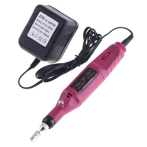 Electric Nail Art Drill File Manicure Machine Tool+Bits