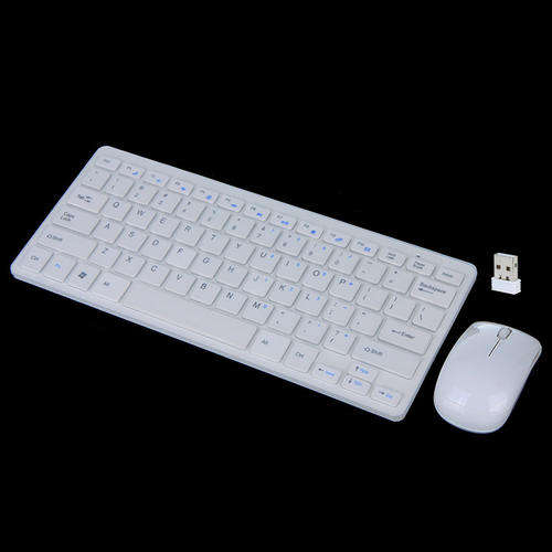PC Laptop Ultrathin 2.4G 2.4GHz Wireless Keyboard Mouse C1079