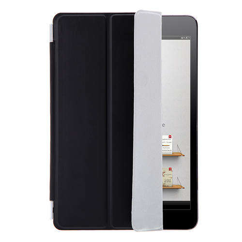 Magnetic Slim Leather Case Smart Cover Sleep Wake Stand for iPad Mini Black C1596B