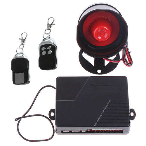1-Way Car Alarm Protection System +2 Remote Control Engine Start K407
