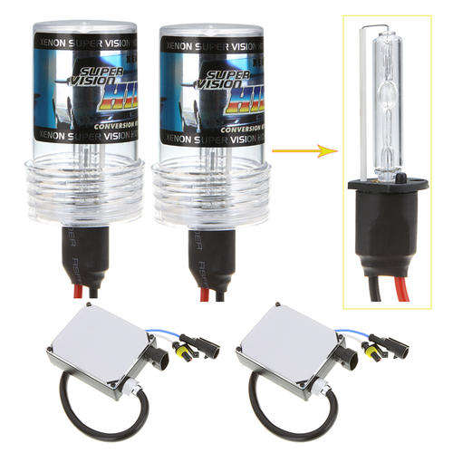 H1 55W HID XENON Conversion Kit Single Beam Bulbs Lights 6000K Headlamps Ballast k872