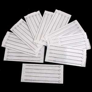 50 Pcs Disposable Sterilized Single Stack Magnum Tattoo Needles 7M1 h8321