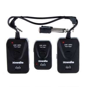 16 Channels Studio Wireless Flash Trigger CRF-16 with 2 Receivers d869