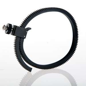 Adjustable Flexible Lens Follow Focus Gear Ring Belt for DSLR Camcorder Camera D866