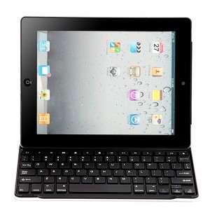 Aluminum Bluetooth Keyboard Dock Stand Case Cover for iPad 2 the New iPad 3 c1480