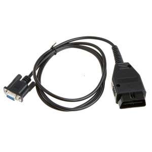 OBD2 16PIN TO DB9 RS232 Cable for Car Diagnostic Adapter Scanner K657