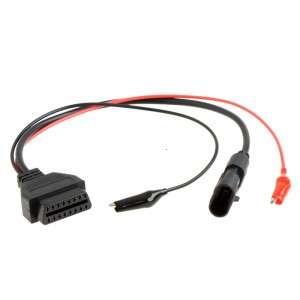 Fiat Lancia Alfa Romeo 3Pin to 16Pin OBD 2 Female Adapter Connector Cable K647