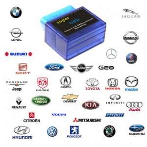 V1.5 Super Mini ELM327 Bluetooth OBD2 OBD-II CAN-BUS Diagnostic Scanner Tool K497