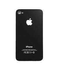 Copy Glass Replacement Back for Apple iPhone 4s Rear Battery Cover Black