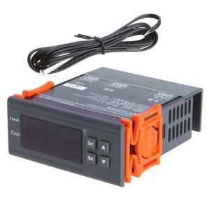 30A 220V Digital Temperature Controller Thermocouple -40deg to 120deg with Sensor h9436
