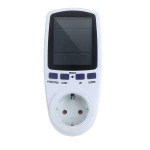Power Energy Meter Wattage Voltage Current Frequency Monitor Analyzer with Power Factor LCD h9755eu