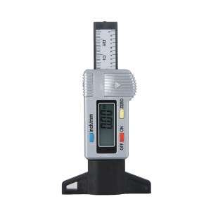 Digital LCD Tyre Tire Tread Depth Gauge 0-25.4mm Metric/inch K943