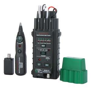 Multifunctional Handheld Network Cable Tester Wire Telephone Line Detector Tracker BNC RJ45  H9639