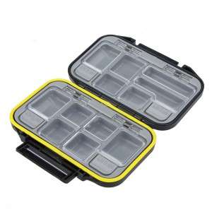 12 Compartments Waterproof Storage Case Fly Fishing Lure Spoon Hook Bait Tackle Box H9793B