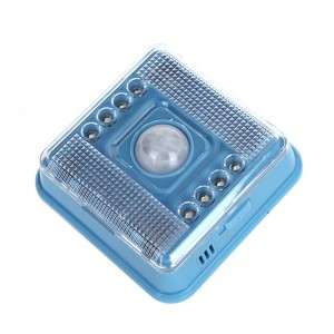 8 LED Light Lamp PIR Auto Sensor Motion Detector H4053BL