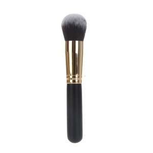 Professional Cosmetic Brush Face Make Up Blusher Powder Foundation Tool Round Top H9851BG