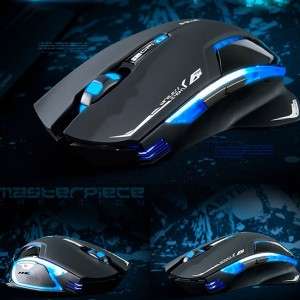E-3lue 6D Mazer II 2.4GHz Wireless Game Gaming Mouse 2500DPI Blue LED C1809