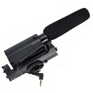 Condenser Photography Interview Recording Microphone for Canon Nikon Camera DSLR DV SGC-598 d985
