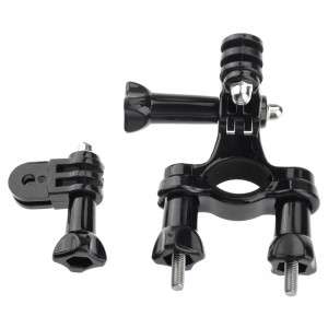 Bicycle Bike Handlebar Seatpost Pole Mount With Three-way Pivot Arm for Sport Camera Gopro HD d920