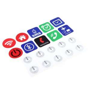 10pcs Smart NFC Tags Stickers Samsung Galaxy S5 S4 Note 3 Nokia Lumia 920 Sony Xperia Nexus5 pa1629