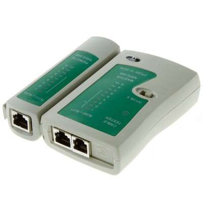RJ45 RJ11 RJ12 CAT5 UTP NETWORK LAN USB CABLE TESTER C119