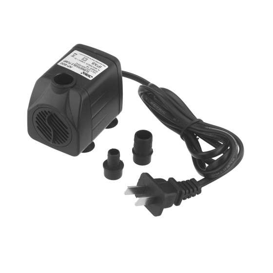 600L/H 4W 50Hz Submersible Water Pump Hydroponic for Aquarium Rockery Fountain Fish Pond Tank h10838