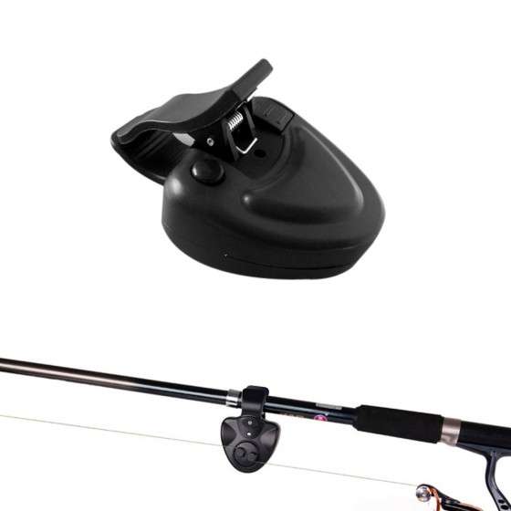 Outdoor Clip-on Electronic Fishing Fish Bite Alarm Finder Sound LED Alert Buzzer Tool h11455