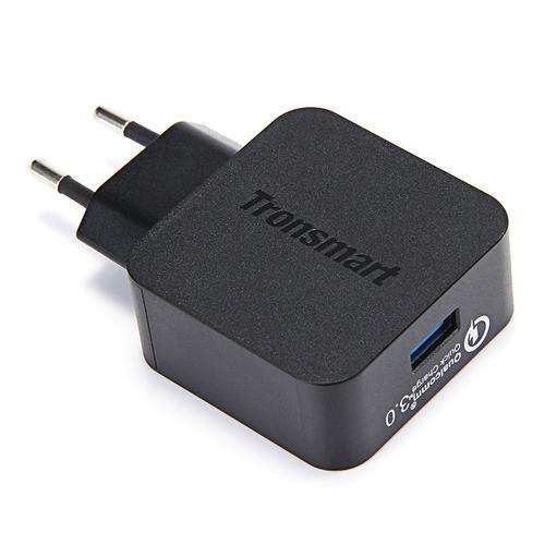 Tronsmart WC1T USB 2.0 Intelligent Wall Charger Adapter 1 Qualcomm Certified Quick Charge 3.0 Port +