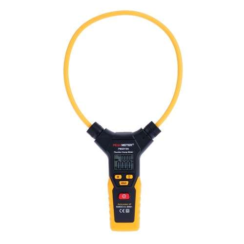 PEAKMETER PM2019A Handheld Digital LCD Flexible Clamp Meter Multimeter AC Current with Backlight Fla