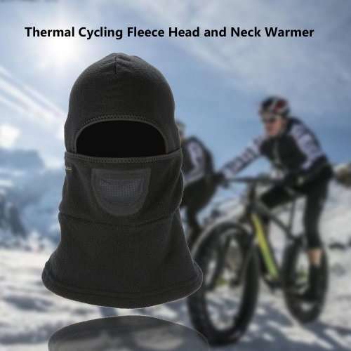 ROCKBROS Thermal Cycling Fleece Dust-proof Windproof Winter Neck Warmer Collar Headscarf Face Mask C
