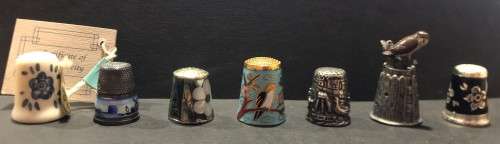 Delftware and Venice etc. Thimbles