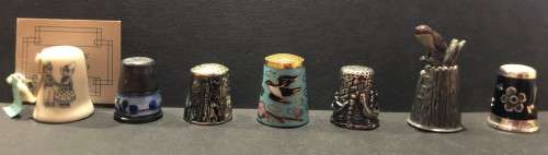 Delftware and Venice etc. Thimbles