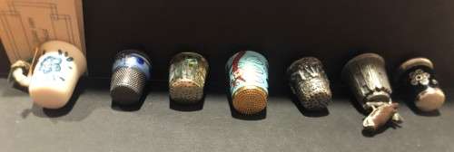 Delftware and Venice etc. Thimbles