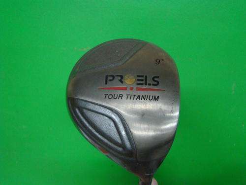 USED PRO ELS TOUR TITANIUM 460 CC DRIVER WITH REGULAR GRAPHITE SHAFT + NEW WOOD COVER + NEW GRIP !!