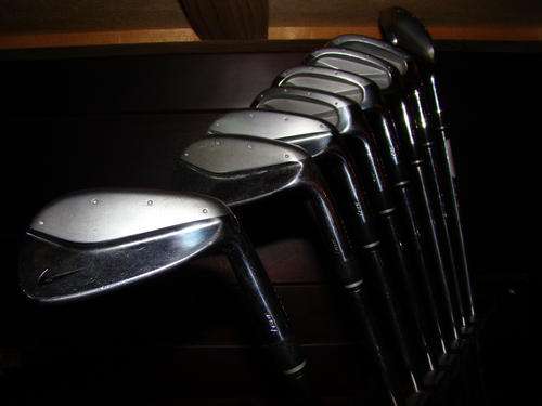 NIKE TOUR FORGED USED IRONS - 3-PW DYNAMIC GOLD S300 SHAFTS - FAIR CONDITION
