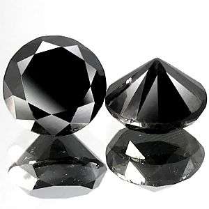 7 ct ROUND CUT BLACK LAB DIAMOND