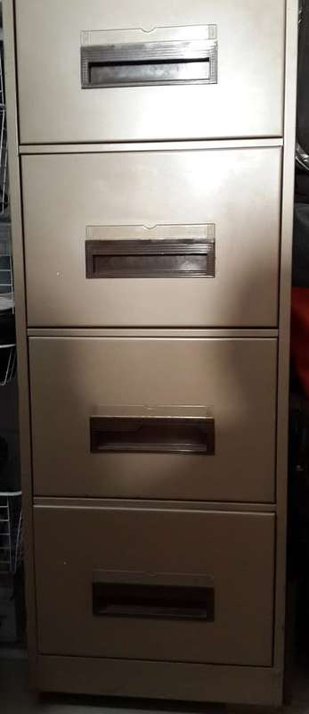 Steel Cabinet 4 Drawer