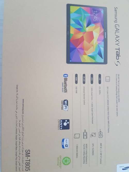 Samsung Galaxy Tab S 10.5" 16GB Tablet with WiFi & 4G + Free Samsung Cover