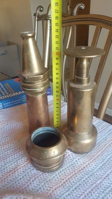 Antique fire hoses