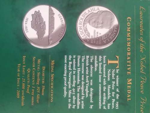 COMMEMORATIVE MEDAL 1OZ SILVER