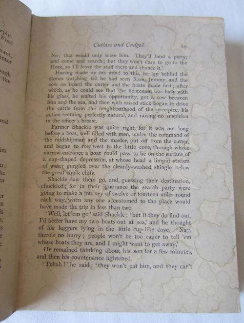 Cutlass And Cudgel - G Manville Fenn - Undated - Early 1900`s - HB