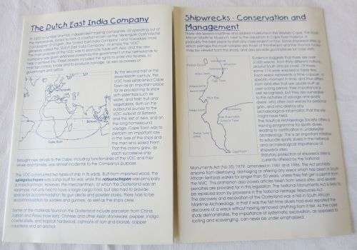 Cape Town Underground (Maritime Archaeology) - Schools newsletter for RESUNACT - March 1997