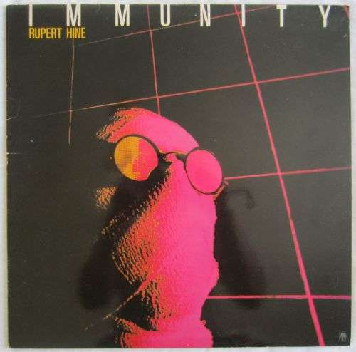 RUPERT HINE - Immunity - 1981 - Vinyl LP Record - NM / VG