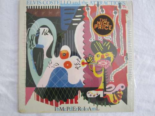 ELVIS COSTELLO AND THE ATTRACTIONS - Imperial Bedroom - 1982 - Vinyl LP Record - VG+